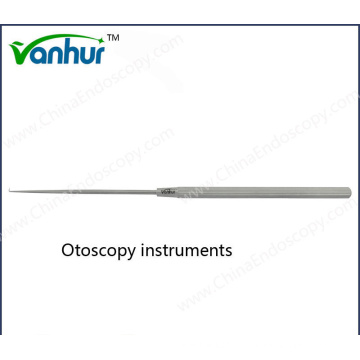 Instruments d&#39;Otoscopie Crochet Micro Cérumen en Acier Inoxydable